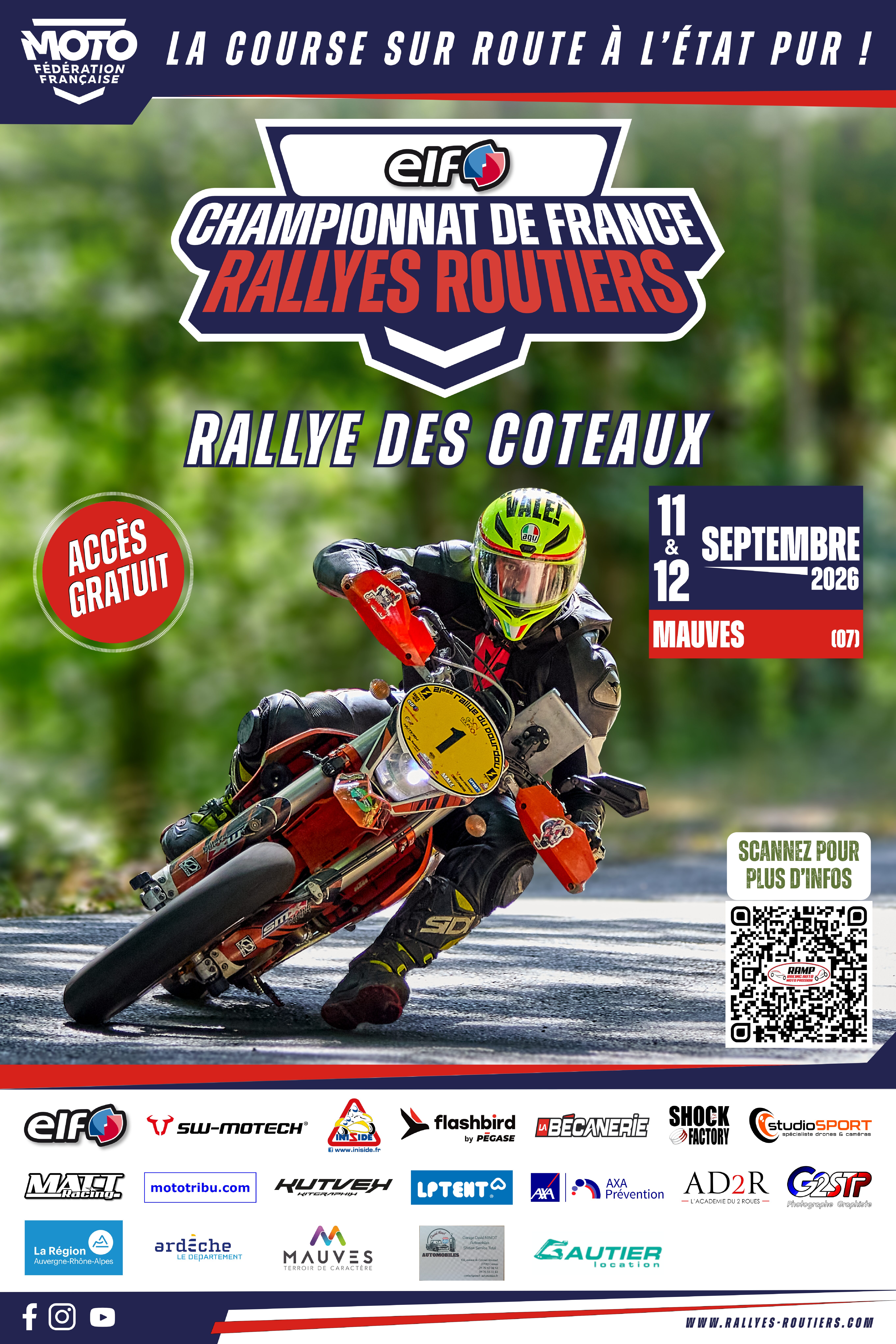 Affiche rallye 2026